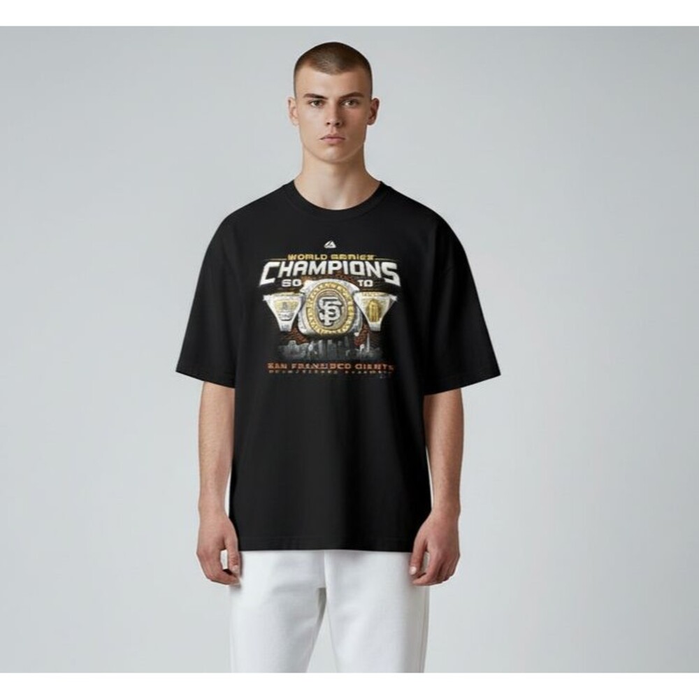 San Francisco Giants T-Shirt Men’s 2010 National League Champions MLB Size XL